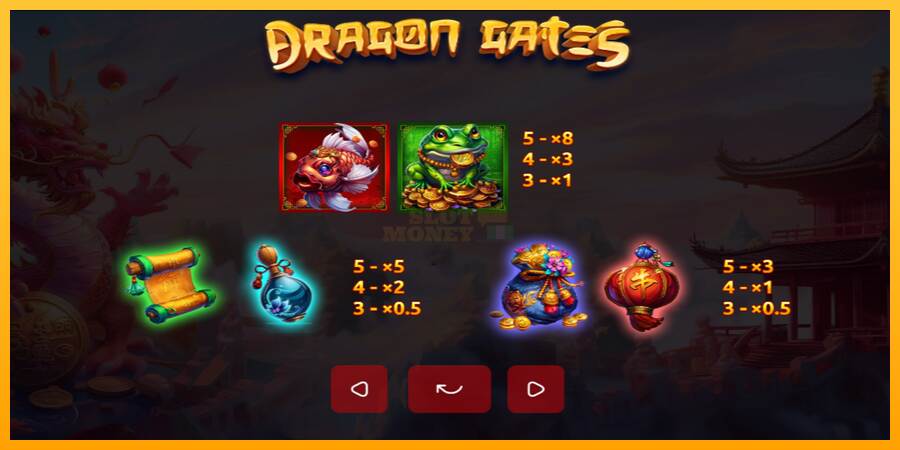 Dragon Gates máquina de juego por dinero, imagen 6