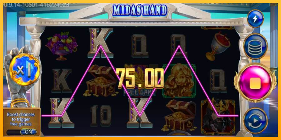 Midas Hand máquina de juego por dinero, imagen 2