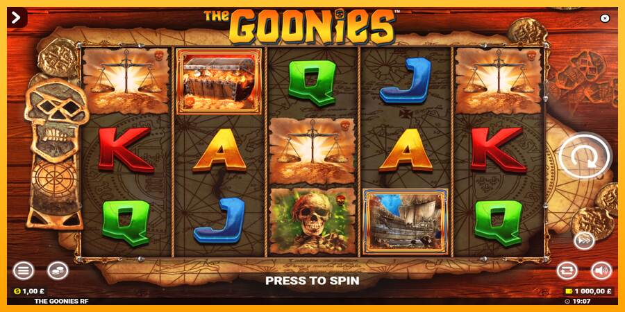 The Goonies Deluxe Rapid Fire Jackpots máquina de juego por dinero, imagen 2