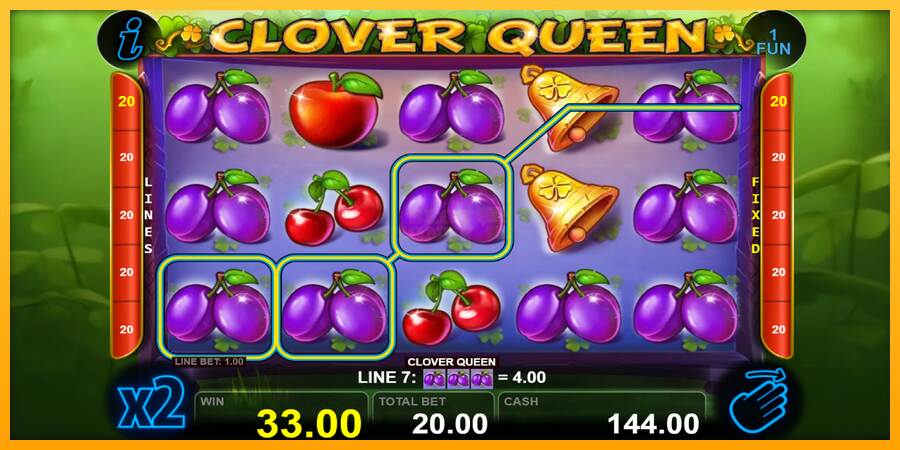 Clover Queen máquina de juego por dinero, imagen 4