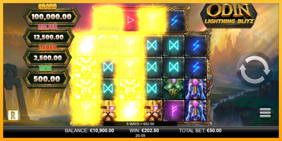 Odin Lightning Blitz máquina de juego por dinero, imagen 3