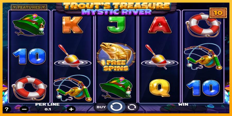 Trouts Treasure - Mystic River máquina de juego por dinero, imagen 1