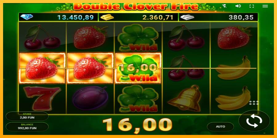 Double Clover Fire máquina de juego por dinero, imagen 3