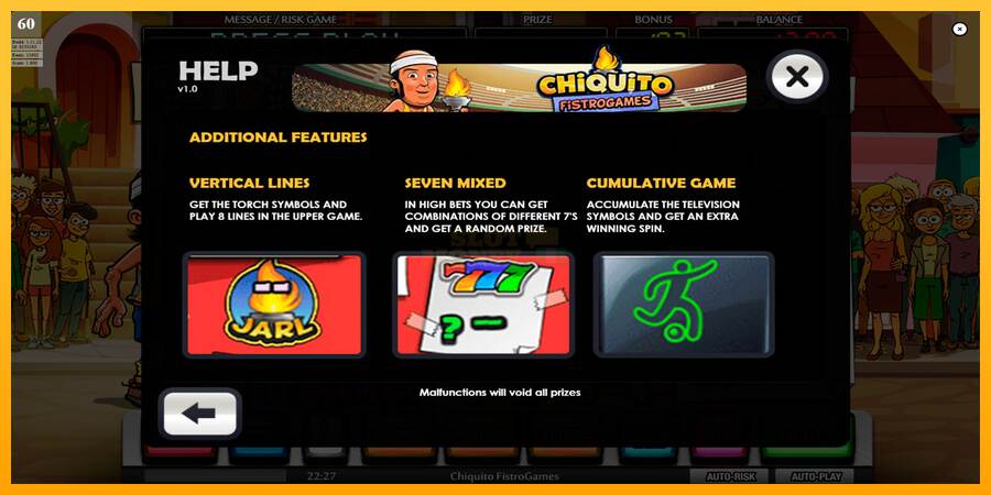 Chiquito FistroGames máquina de juego por dinero, imagen 7