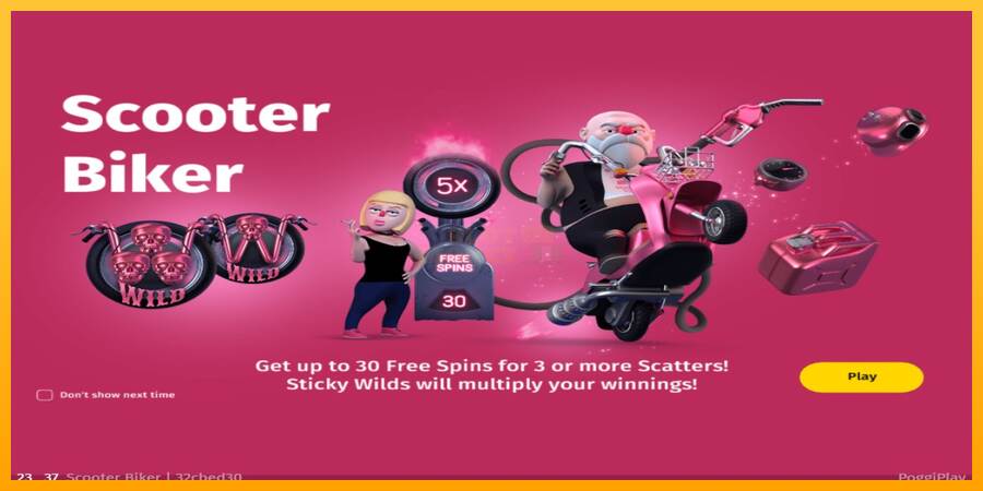 Scooter Biker máquina de juego por dinero, imagen 1