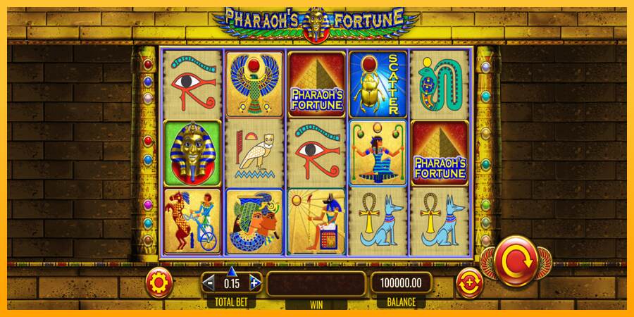 Pharaohs Fortune máquina de juego por dinero, imagen 2