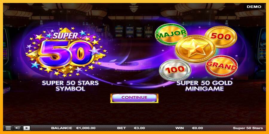 Super 50 Stars máquina de juego por dinero, imagen 1