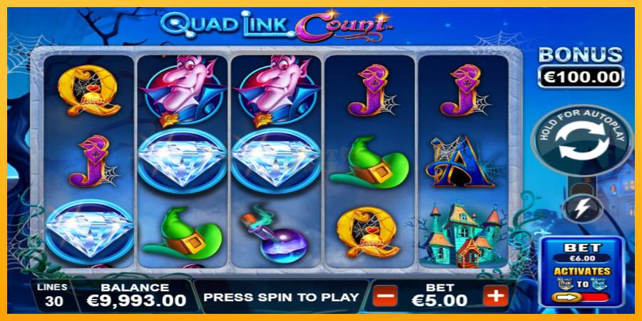 Quad Link: Count máquina de juego por dinero, imagen 3