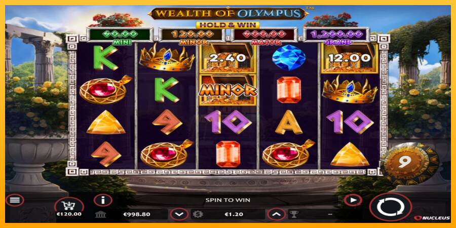 Wealth of Olympus máquina de juego por dinero, imagen 1