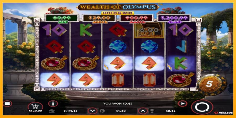 Wealth of Olympus máquina de juego por dinero, imagen 2