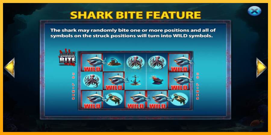 Shark Bite máquina de juego por dinero, imagen 6