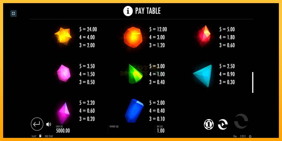 Flux máquina de juego por dinero, imagen 4