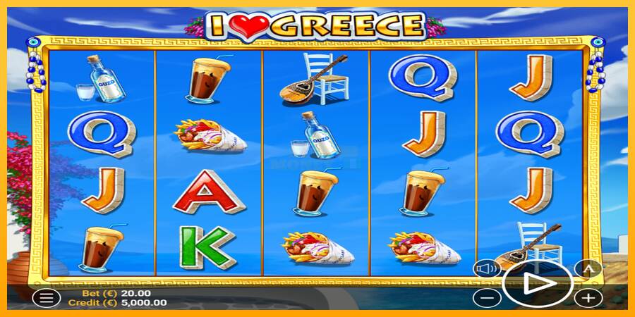 I Love Greece máquina de juego por dinero, imagen 2