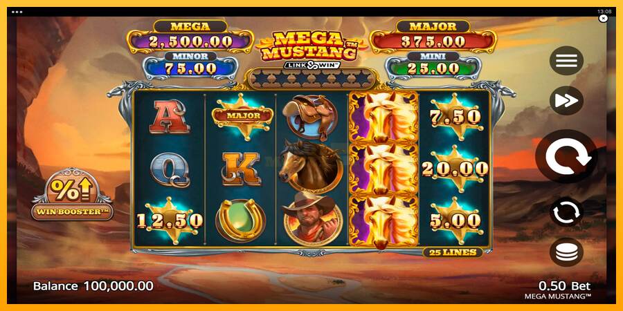 Mega Mustang máquina de juego por dinero, imagen 1