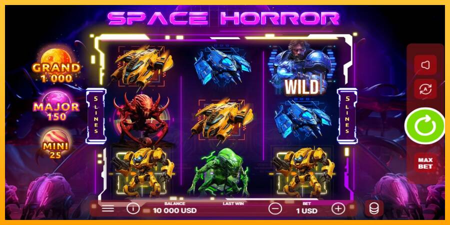 Space Horror máquina de juego por dinero, imagen 1