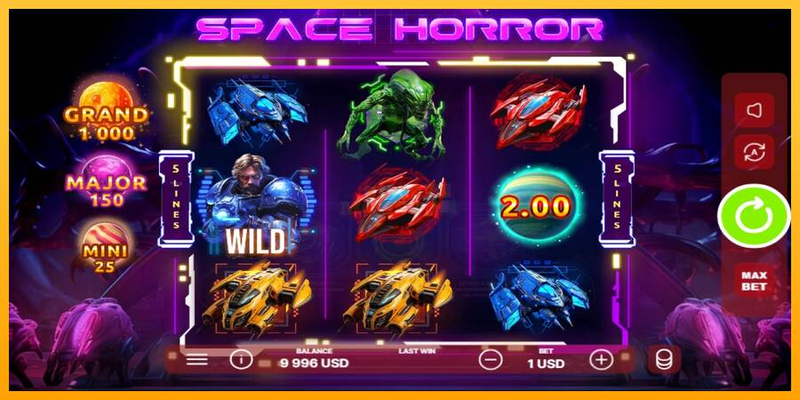 Space Horror máquina de juego por dinero, imagen 3