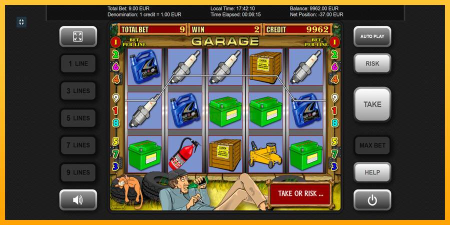 Garage máquina de juego por dinero, imagen 10