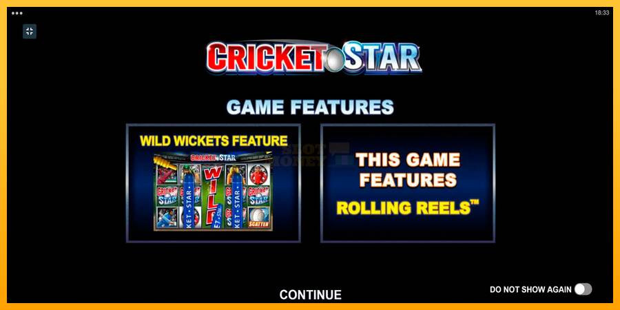 Cricket Star máquina de juego por dinero, imagen 1