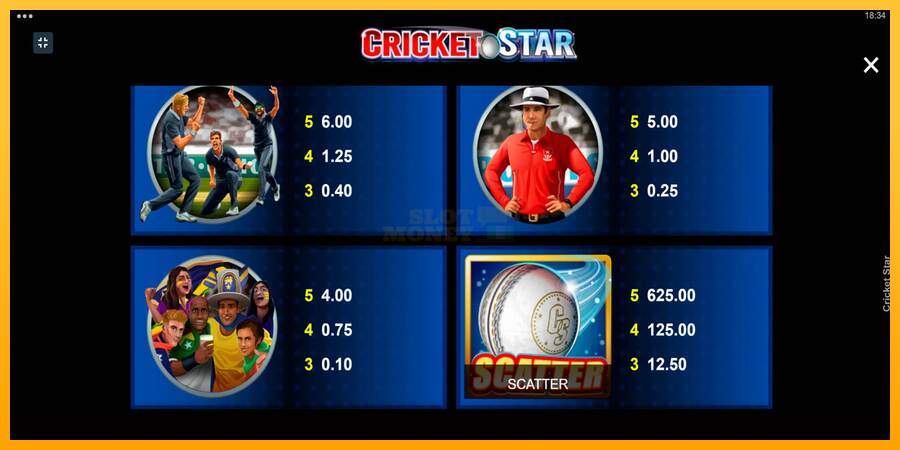 Cricket Star máquina de juego por dinero, imagen 5