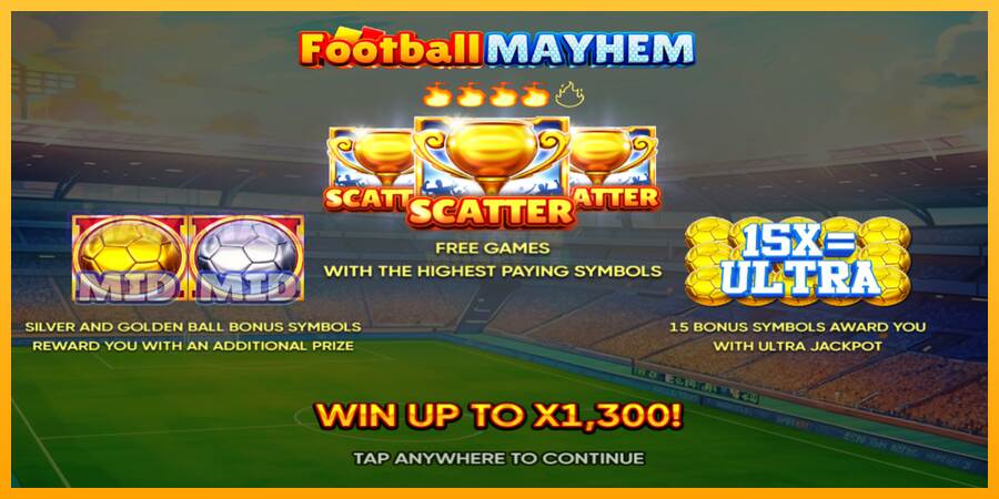 Football Mayhem máquina de juego por dinero, imagen 1