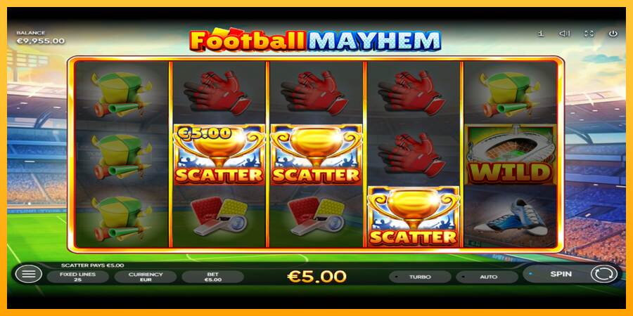 Football Mayhem máquina de juego por dinero, imagen 3