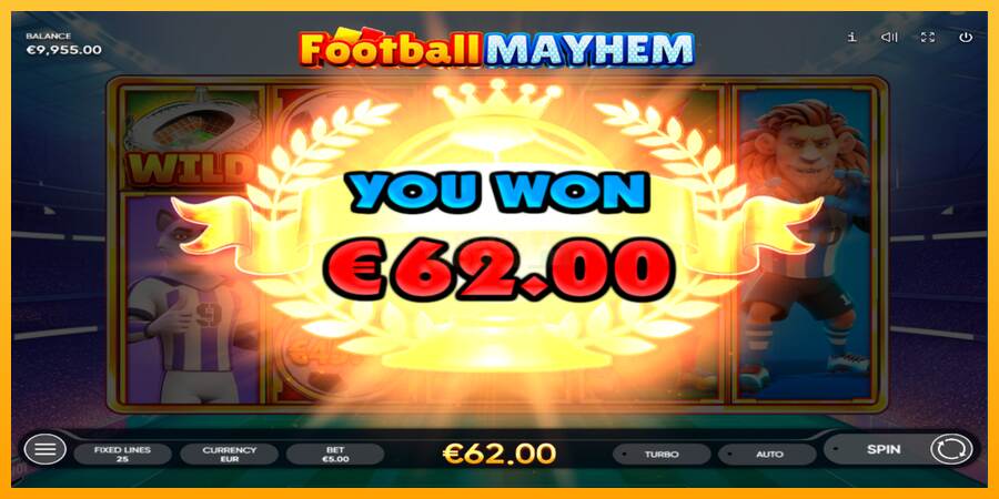 Football Mayhem máquina de juego por dinero, imagen 4