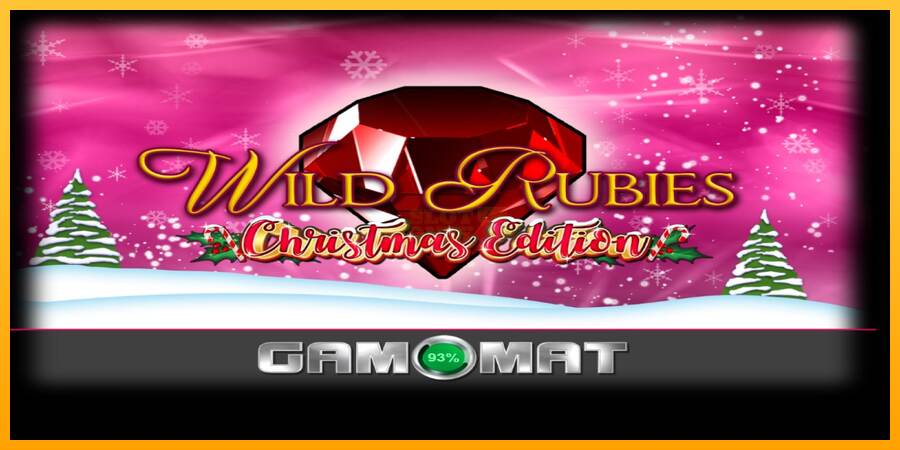 Wild Rubies Сhristmas Edition máquina de juego por dinero, imagen 1