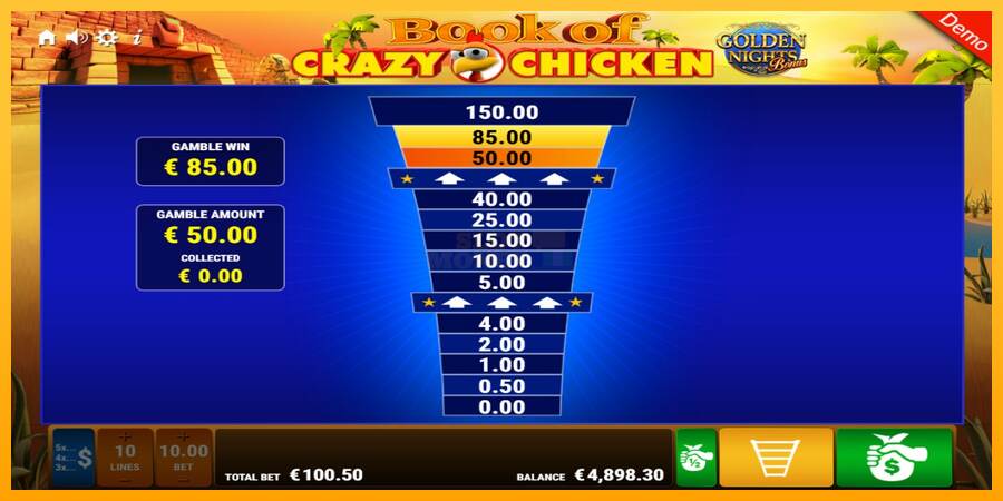 Book of Crazy Chicken Golden Nights máquina de juego por dinero, imagen 4