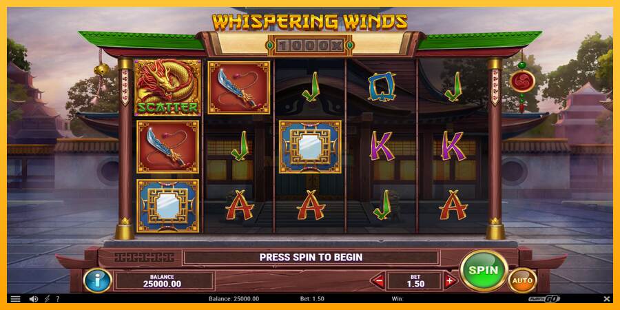 Whispering Winds máquina de juego por dinero, imagen 2