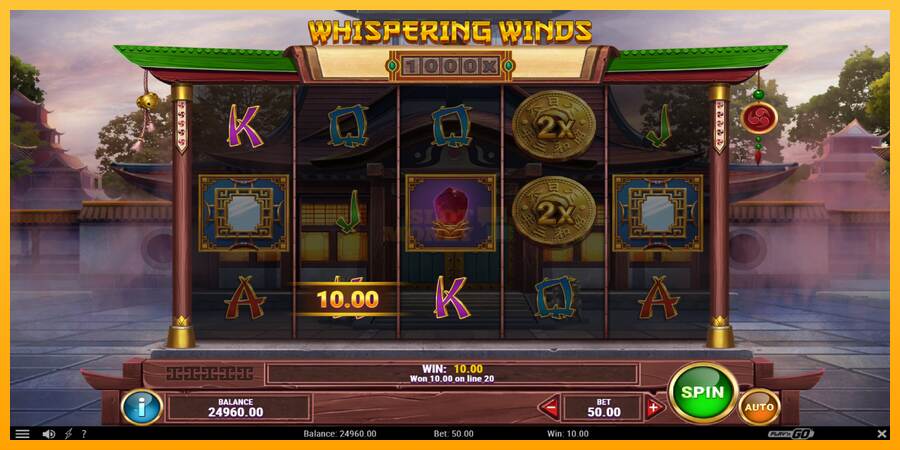 Whispering Winds máquina de juego por dinero, imagen 3