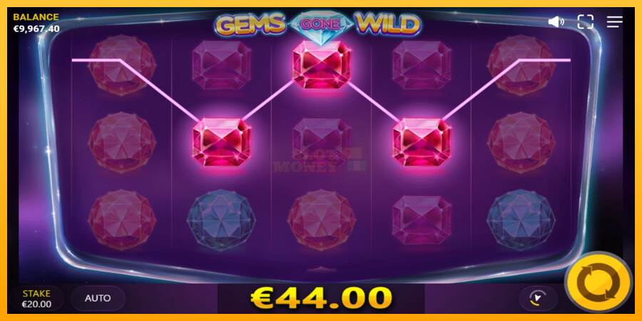 Gems Gone Wild máquina de juego por dinero, imagen 3