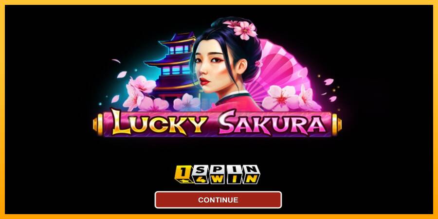 Lucky Sakura Win Spins máquina de juego por dinero, imagen 1