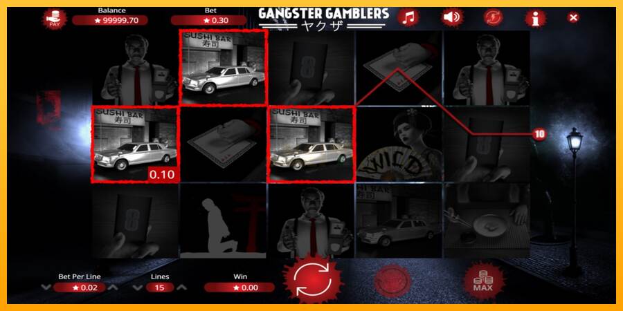 Gangster Gamblers máquina de juego por dinero, imagen 2