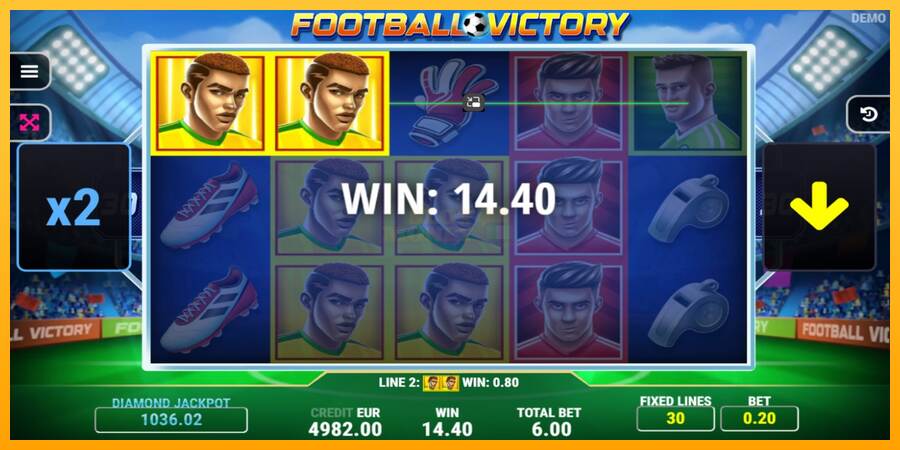 Football Victory máquina de juego por dinero, imagen 3