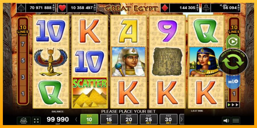 The Great Egypt máquina de juego por dinero, imagen 1