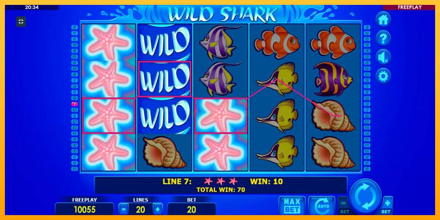 Wild Shark máquina de juego por dinero, imagen 3