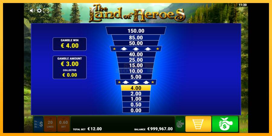 The Land of Heroes máquina de juego por dinero, imagen 6