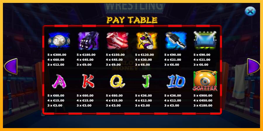 Wrestling Queen máquina de juego por dinero, imagen 6