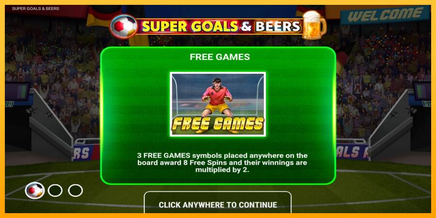 Super Goals & Beers máquina de juego por dinero, imagen 1