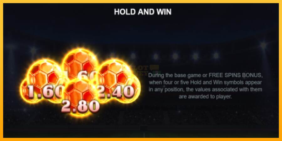 Football Blast Hold and Win máquina de juego por dinero, imagen 5