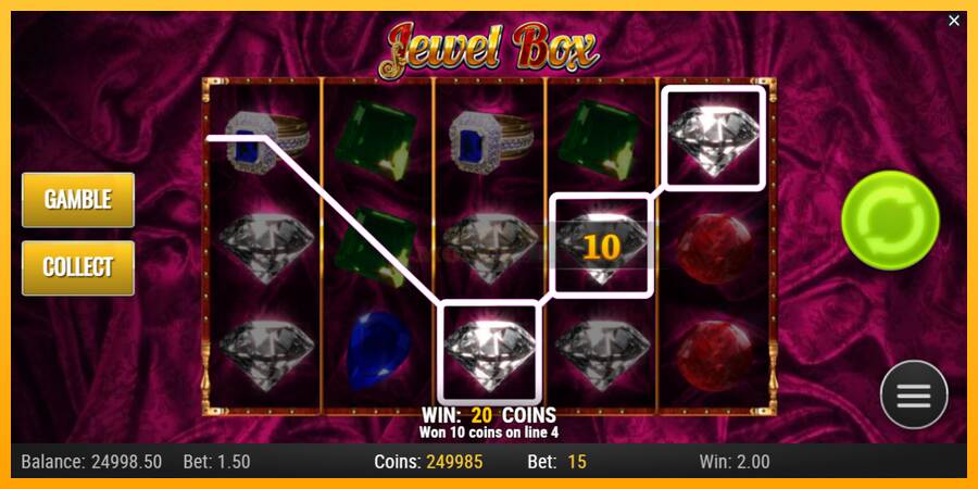 Jewel Box máquina de juego por dinero, imagen 5