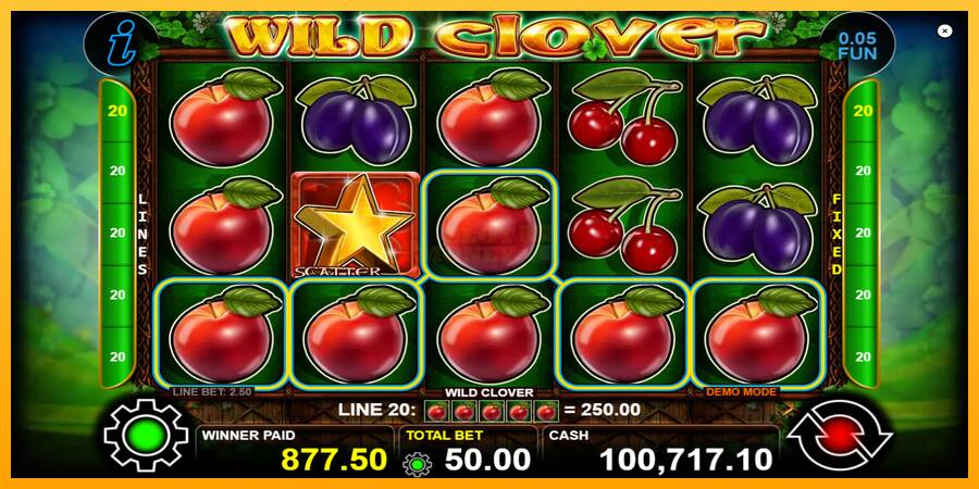 Wild Clover máquina de juego por dinero, imagen 3