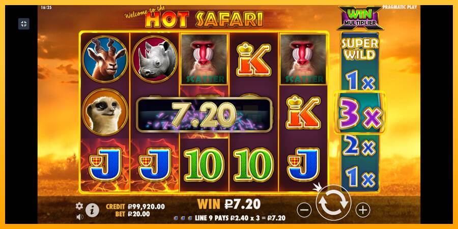 Hot Safari máquina de juego por dinero, imagen 5