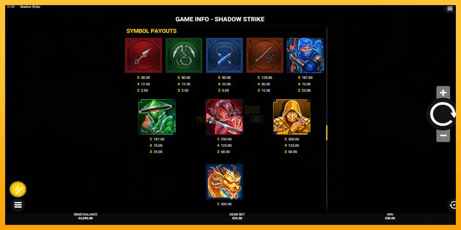 Shadow Strike máquina de juego por dinero, imagen 6