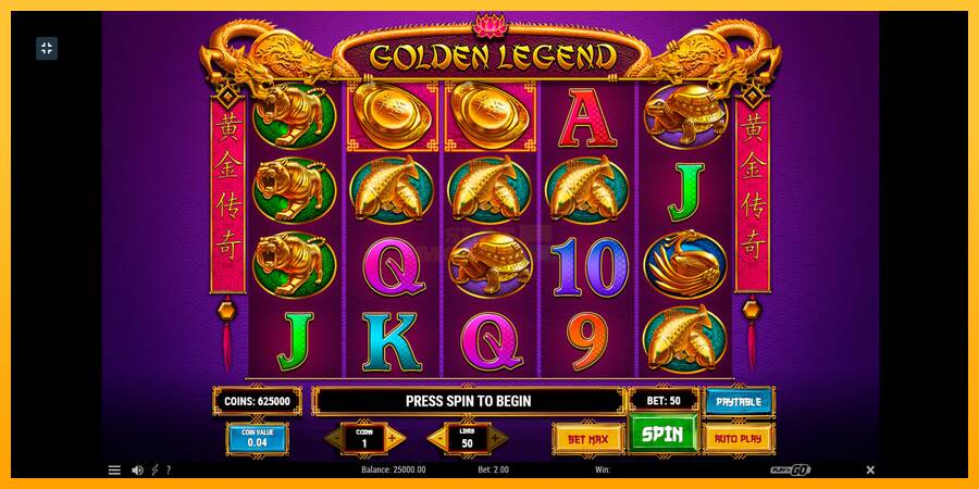 Golden Legend máquina de juego por dinero, imagen 1