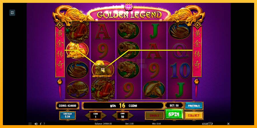 Golden Legend máquina de juego por dinero, imagen 2