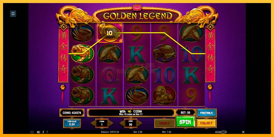 Golden Legend máquina de juego por dinero, imagen 4