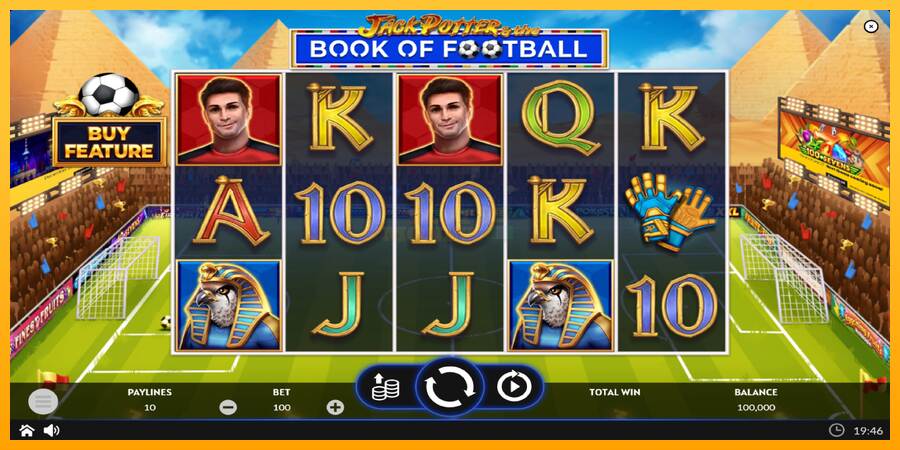 Jack Potter & The Book of Football máquina de juego por dinero, imagen 2