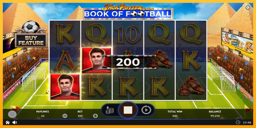 Jack Potter & The Book of Football máquina de juego por dinero, imagen 4