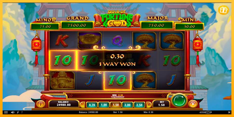 Gold of Fortune God máquina de juego por dinero, imagen 3